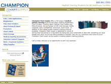 Tablet Screenshot of championchartsupply.com